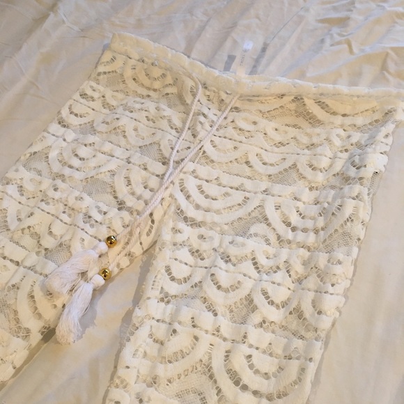 Other - Lace See Through Beach Pants XS